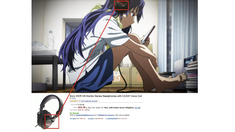 Illustration for article titled What Headphones Anime Characters Are Wearing